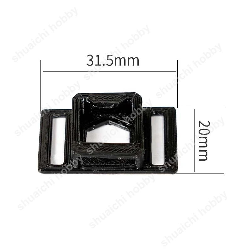 1 pz 3D stampato TPU BZ121 BZ181 BZ251 modulo GPS supporto di fissaggio staffa di montaggio con 15/20mm bendaggio batteria per RC FPV Drone