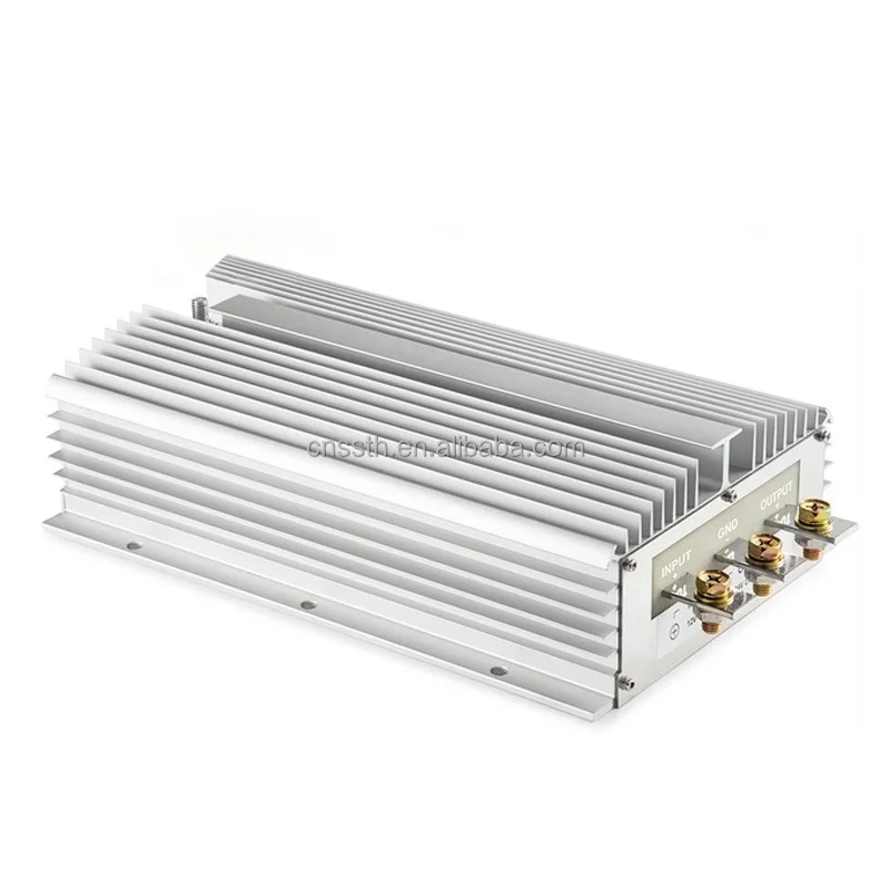 Full power 2400Watt boost voltage step regulator 12vdc to 24vdc 100a dc to dc converter 2400W