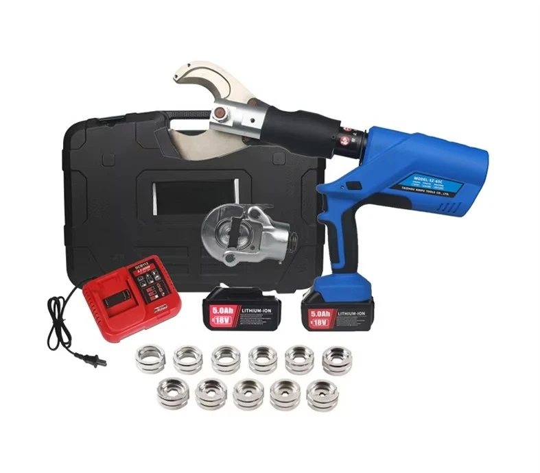 

EZ-300/65C режущий обжимной 2 в 1 аккумуляторный электрический гидравлический инструмент 65 мм кабельный резак