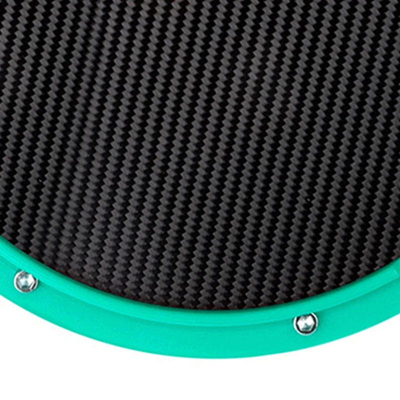 10 Inch Carbon Fiber Dumb Drum Practice Training Drum Pad For Percussion Instruments Parts Accessories