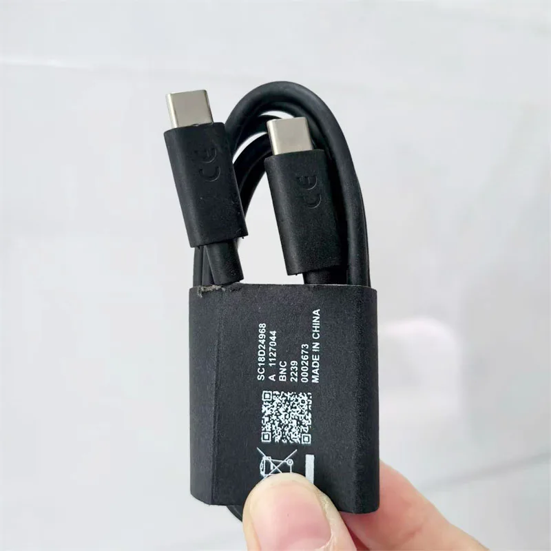 

6A Тип C PD Кабель 1M Для Motorola 125W 50W USB C To C Шнур для быстрой зарядки данных Для Moto Edge Razr 60 50 40 30 S50 Pro G55 G75 G85