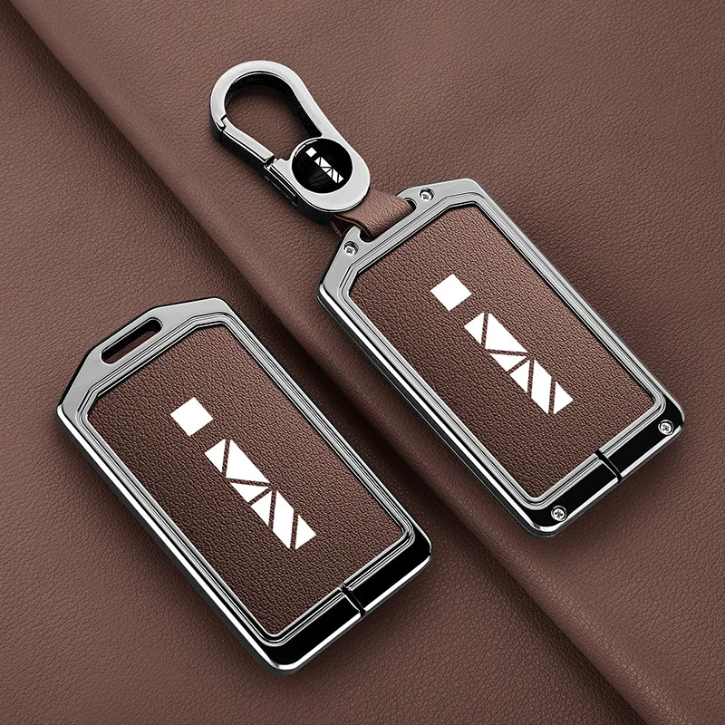 

Premium Zinc Alloy Card Key Cover Case for ICAR 03/03T (2024) - Protective Key Fob Shell Key Bag Chain
