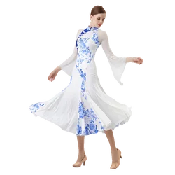 M-22113 Tailor-made International Standard Dance Costumes Modern Dance Performance Dress Women's Stage Performance Dress