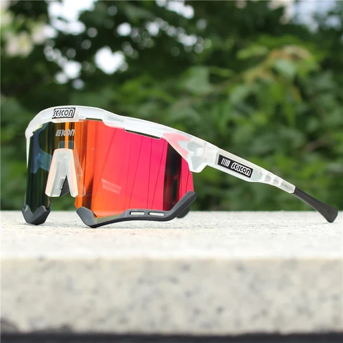 Imagen 2 del producto Gafas de ciclismo SCICON UV400, gafas de sol para deportes al aire libre, gafas de ciclismo MTB para hombres y mujeres, gafas para bicicleta de carretera