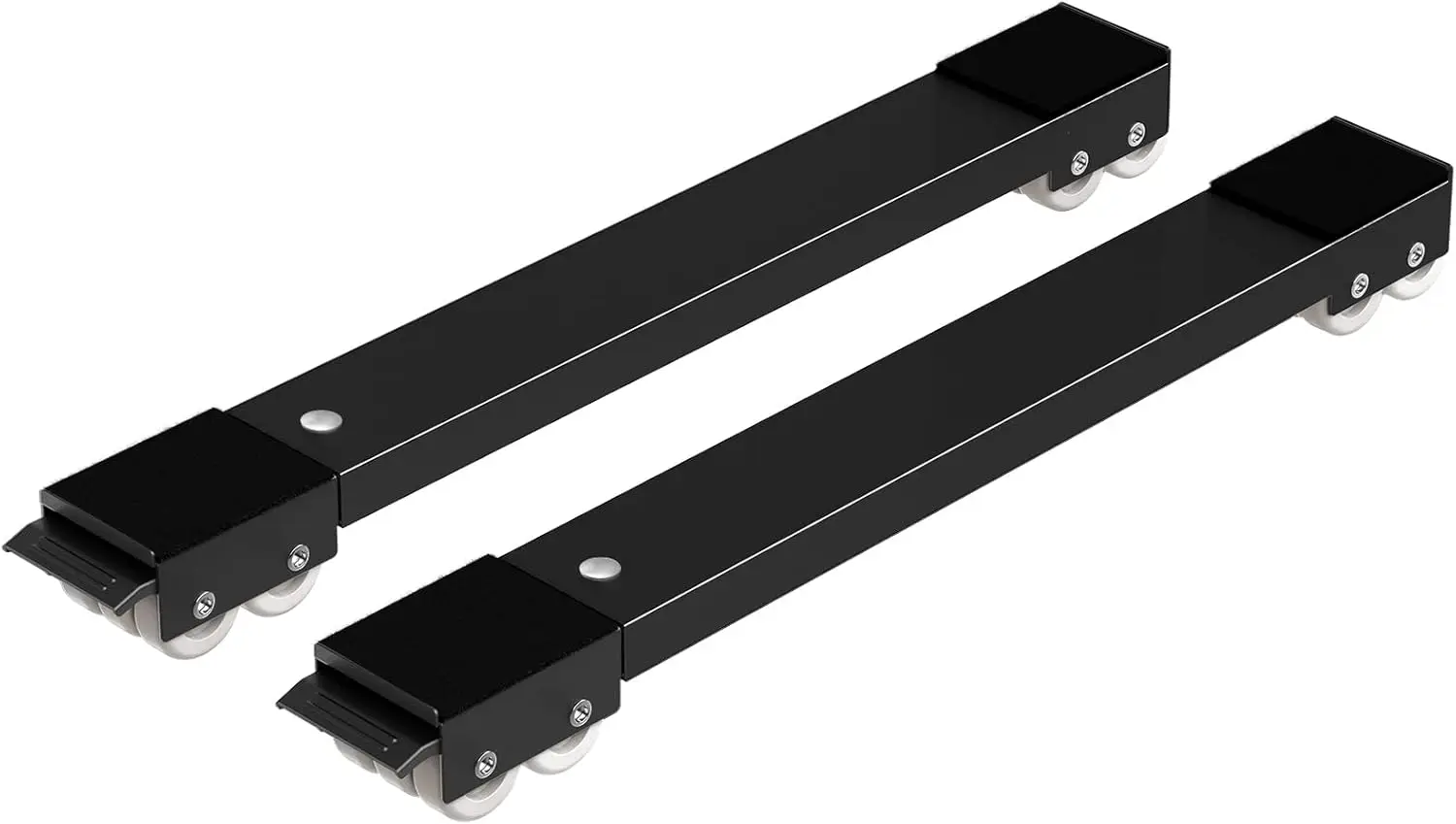 

Усиленная тележка для бытовой техники с выдвижными роликами для перемещения холодильников, стиральных и сушильных машин, черная