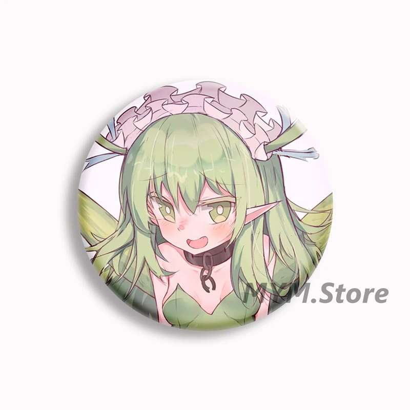 Black Souls Anime Soft Button Pin Game Leaf Grimm Red Hood Miranda Doll Alice & Lorde Brooch Badge Bag Decor Fans Collect Gifts