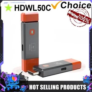 Kit Penerima Pemancar Video Kompatibel HDMI Nirkabel 50M Dongle Tongkat TV Adaptor Extender untuk Monitor Proyektor Laptop PC 8 adaptor hdmi bluetooth penjualan terbaik - №