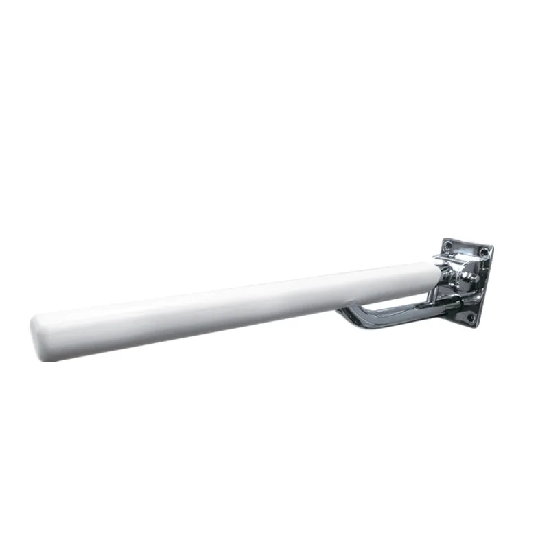 Strong stainless steel collapsible support rail for bathroom disabled toilet armrest