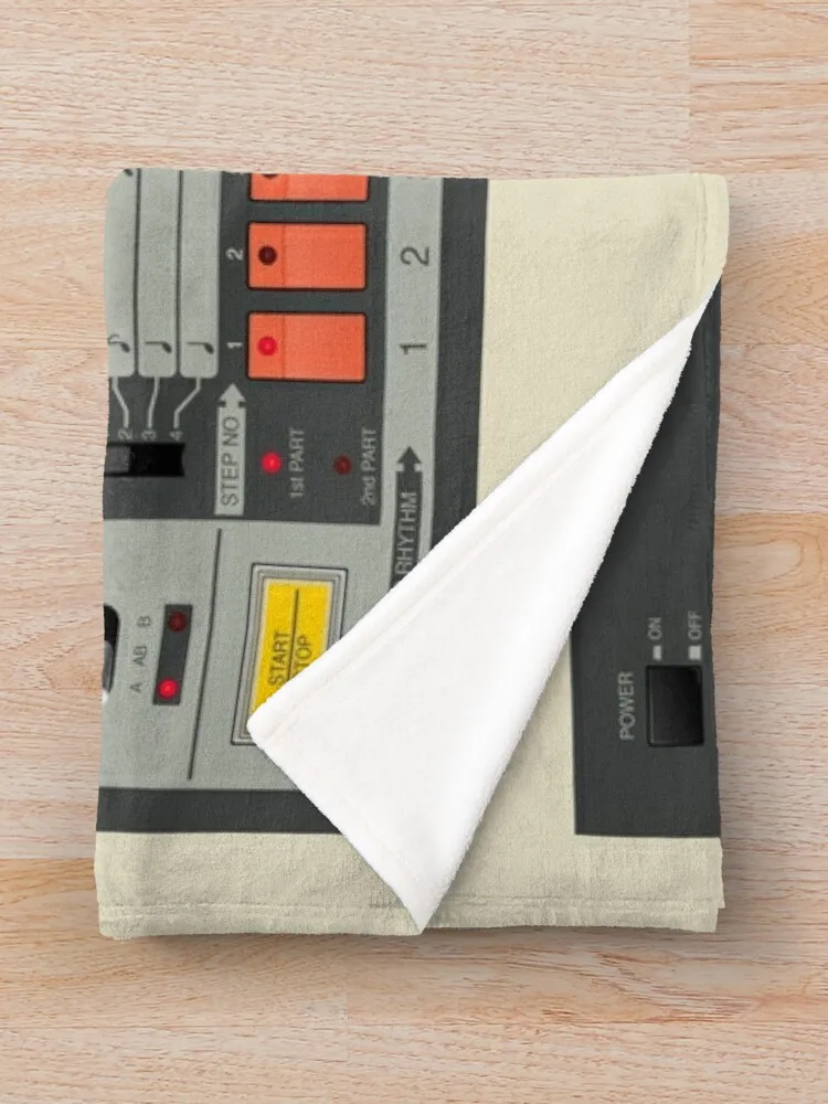Roland TR-808 Rhythm Composer Throw Blanket Blanket For Travel Light Thin Blanket