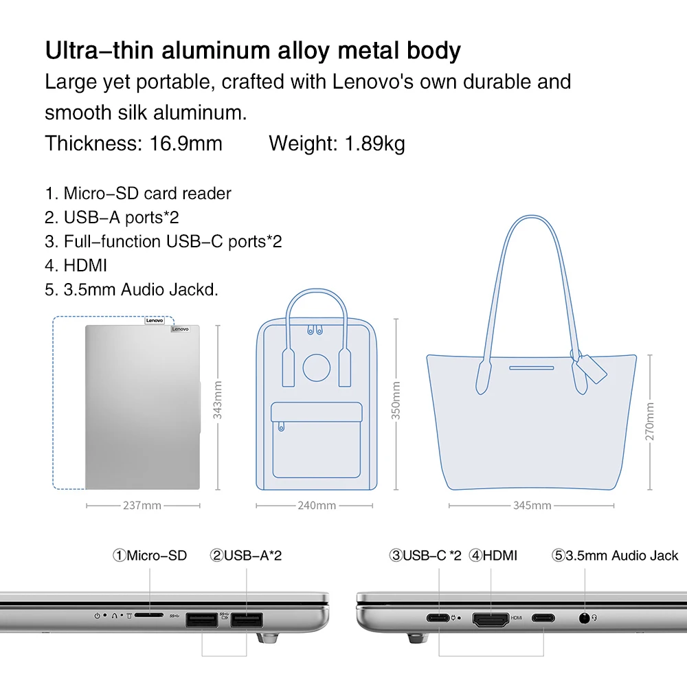 Ноутбук Lenovo XIAOXIN 15, 2024 дюйма, FHD 2K, 16 ГБ, 32 ГБ