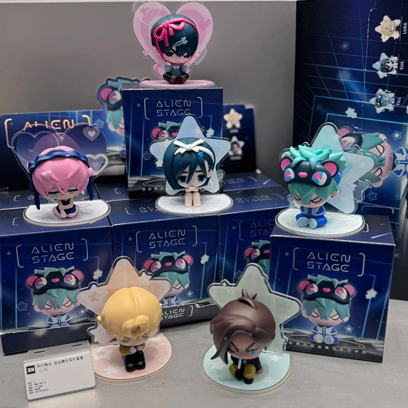 

Alien Stage Free Stage Blind Box Series Mizi Sua Ivan Till Luka Hyuna Аниме Фигурка Модель Периферийная коллекция игрушек для детей Подарок
