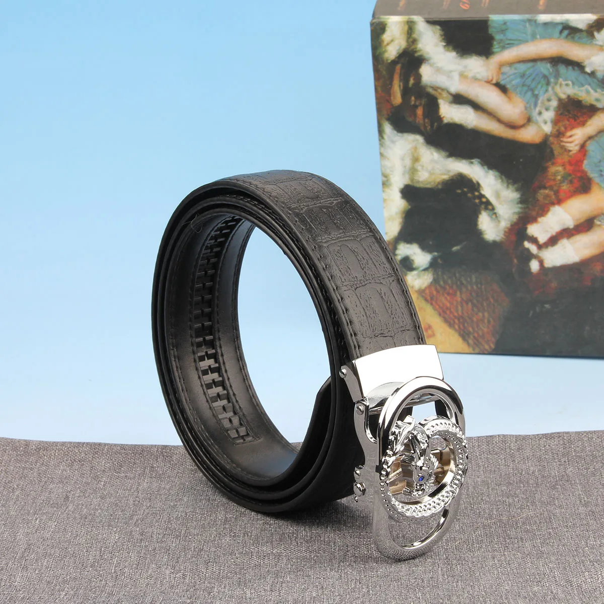 Belts Women Luxury Famous High Quality Dress PU Leather Automatic Buckle Brand Designer Female Belt Multi colored New