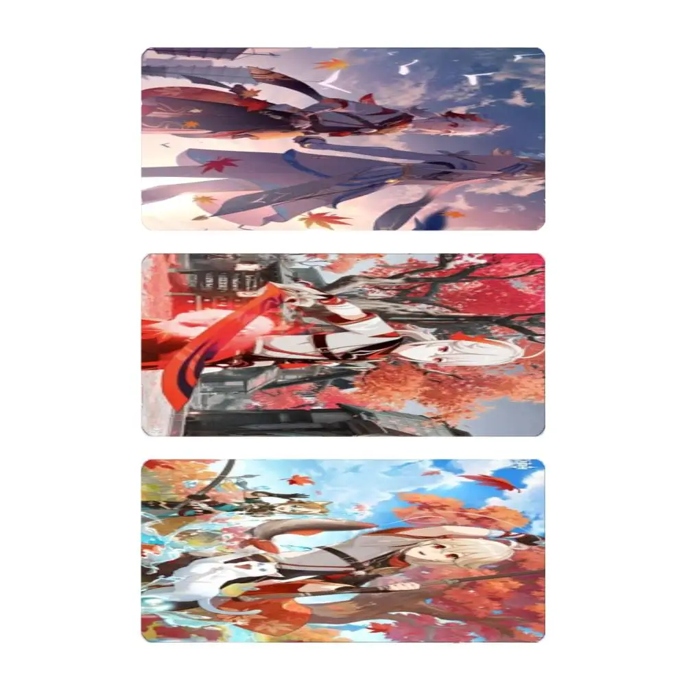 game fantasy G-Genshin Impact Mouse Pad Mousepad Large Gaming LockEdge Thickened PC Table Desk Mat