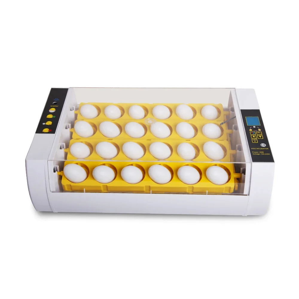 WONEGG Top Selling 24 Egg Incubator Online LED Min Incubator Egg Hatching Machine