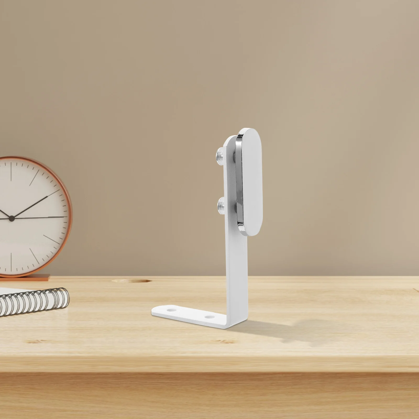 قوس الزاوية للوحة الخصوصية المكتبية على شكل حرف L مقسم الشاشة المشبك حامل تقسيم المكتب - دعامات لوحة قابلة للتعديل #4