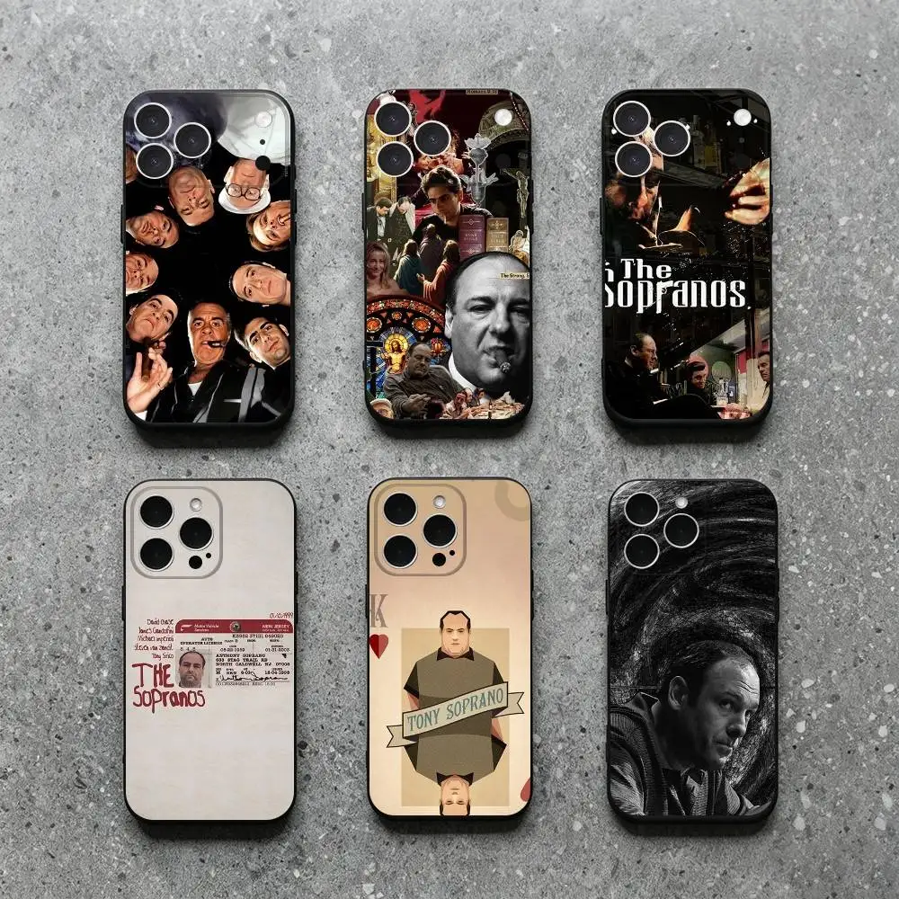 The Sopranos Tony Phone Case For IPhone17,11,12,13,14,15,16,XS,XR,X,Mini,Pro,Max,Plus,Shell,Cover