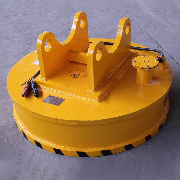 5ton 10ton lifting magnet Round Electric Magnetic Chuck Electromagnet Lifter for crane