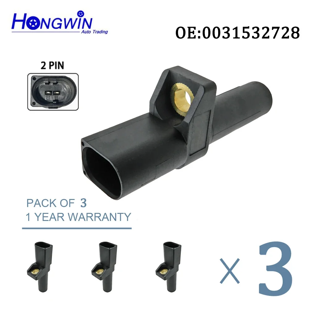 

3PCS Crankshaft Position Sensor 0031532728 0261210170 For Mercedes E250 C230 W202 w203 CL600 AMG W215 W216 S430 W220