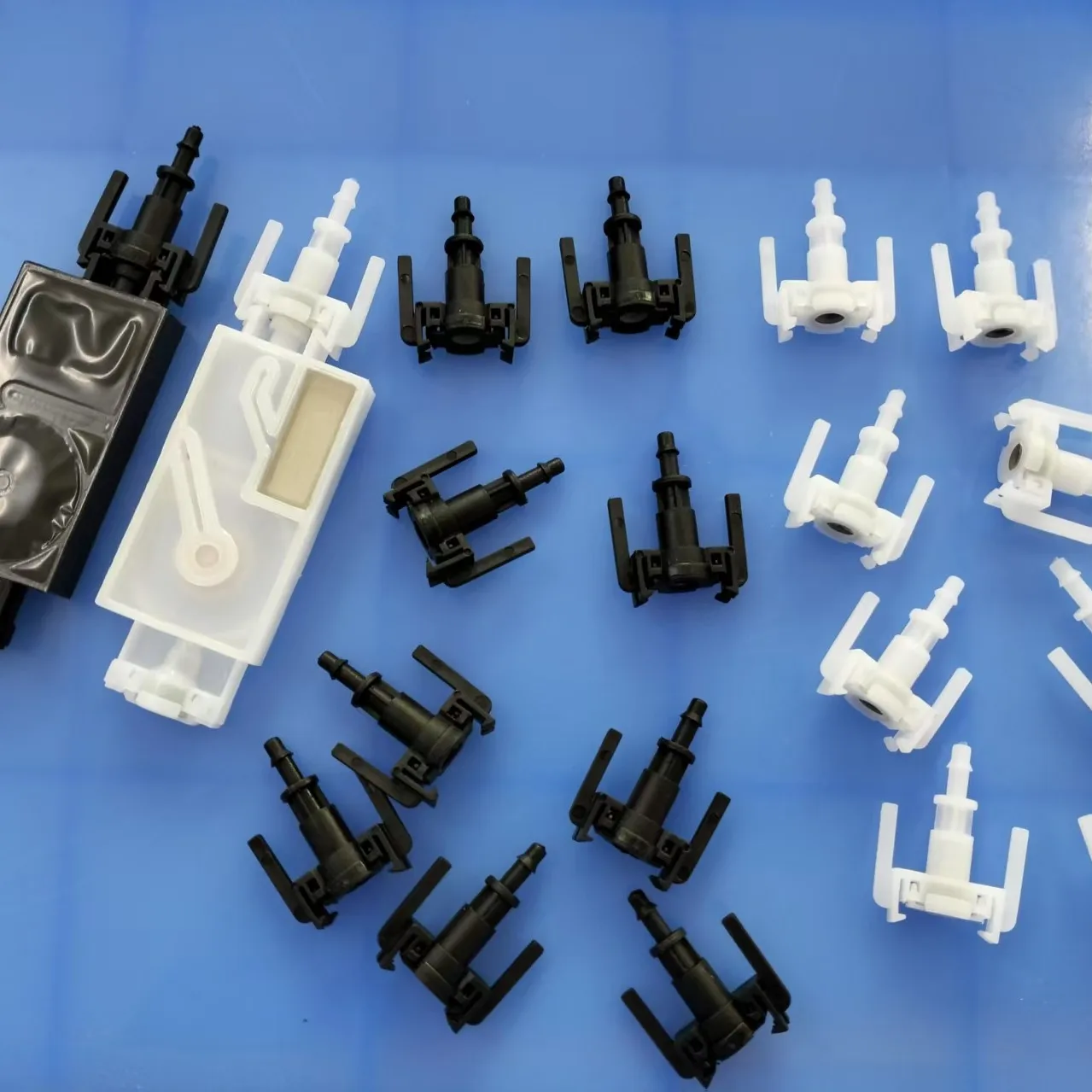 

10PC Eco Solvent Ink Damper Filter Connector For Epson DX5 XP600 TX800 Printhead Dumper Assy Mimaki JV33 CJV30 Galaxy Thunderjet