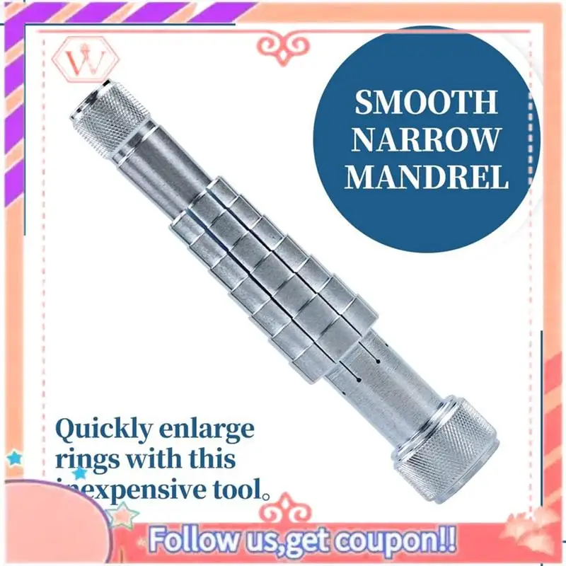 

Модернизированные носилки для колец, оправка, размер обручального кольца, ювелирное кольцо, 17-24 мм, инструмент для регулировки размера кольца, инструмент для ремонта