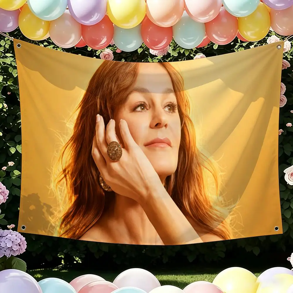 A-andrea B-Berg Singer Flags Flag Suitable For Party Club Outdoor Interior Wall Art Decoration Banner Gift