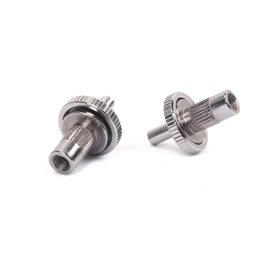 

2Pcs Guitar Bridge Studs Chrome Anti Rust Corrosion Resistant Strong Steel Material High Performance Guitar Bridge Studs