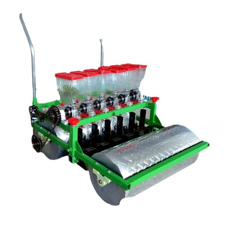 

Hand pushed vegetable and small vegetable seeder, water spinach and scallion seed precision seeder