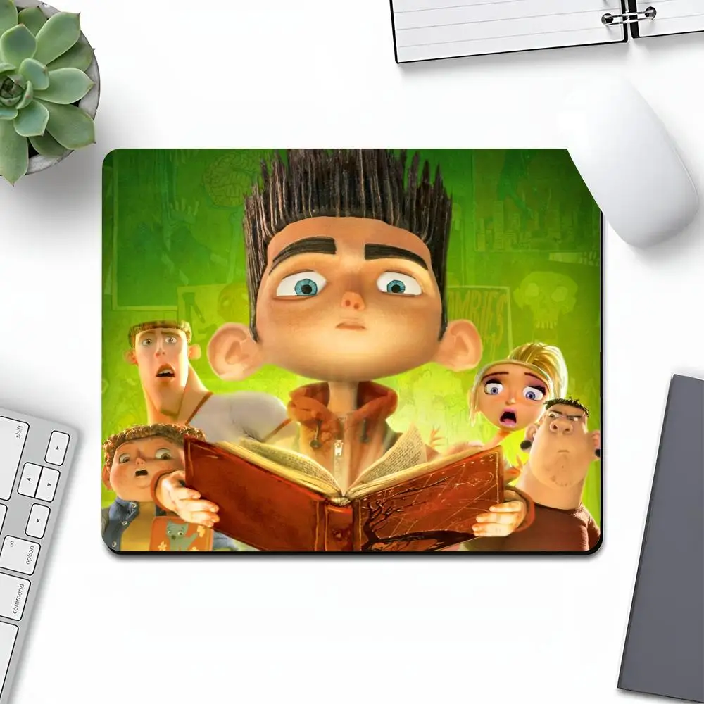 ParaNorman Mouse Pad Art Gaming Pearlescent Gamer Small Rubber Locking Edge Large Computer MousePad Laptop Desk Pad