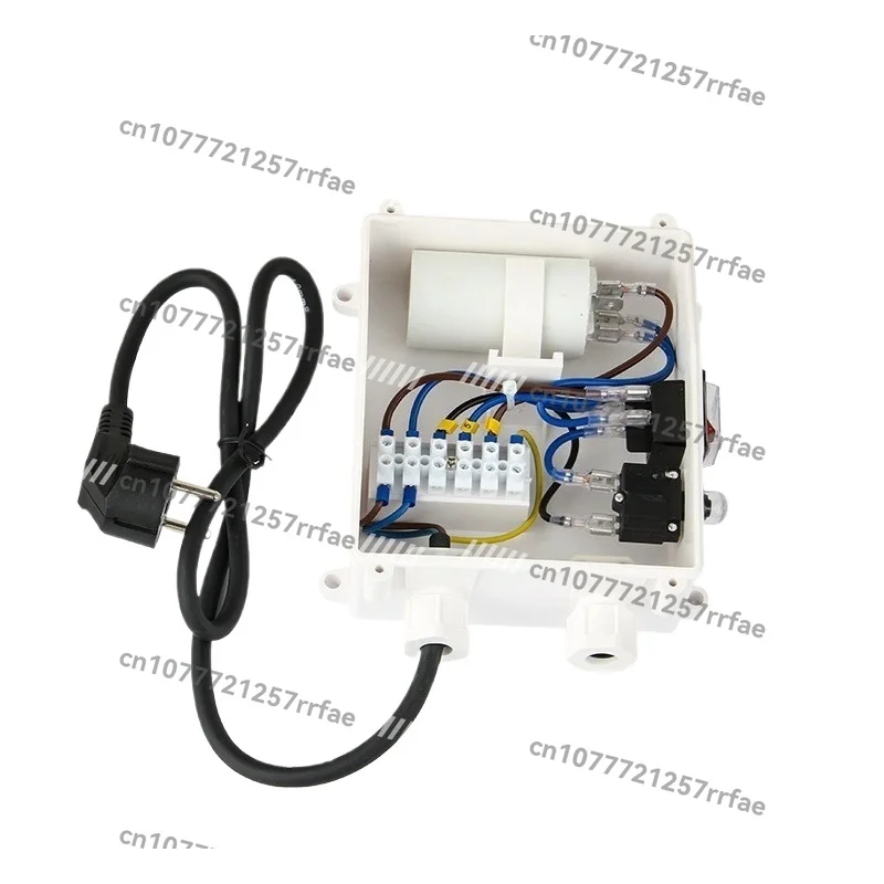 Submersible Deep Well Pump Control Box Single Phase Diving Pump Start Capacitor Switch ExternalGoods