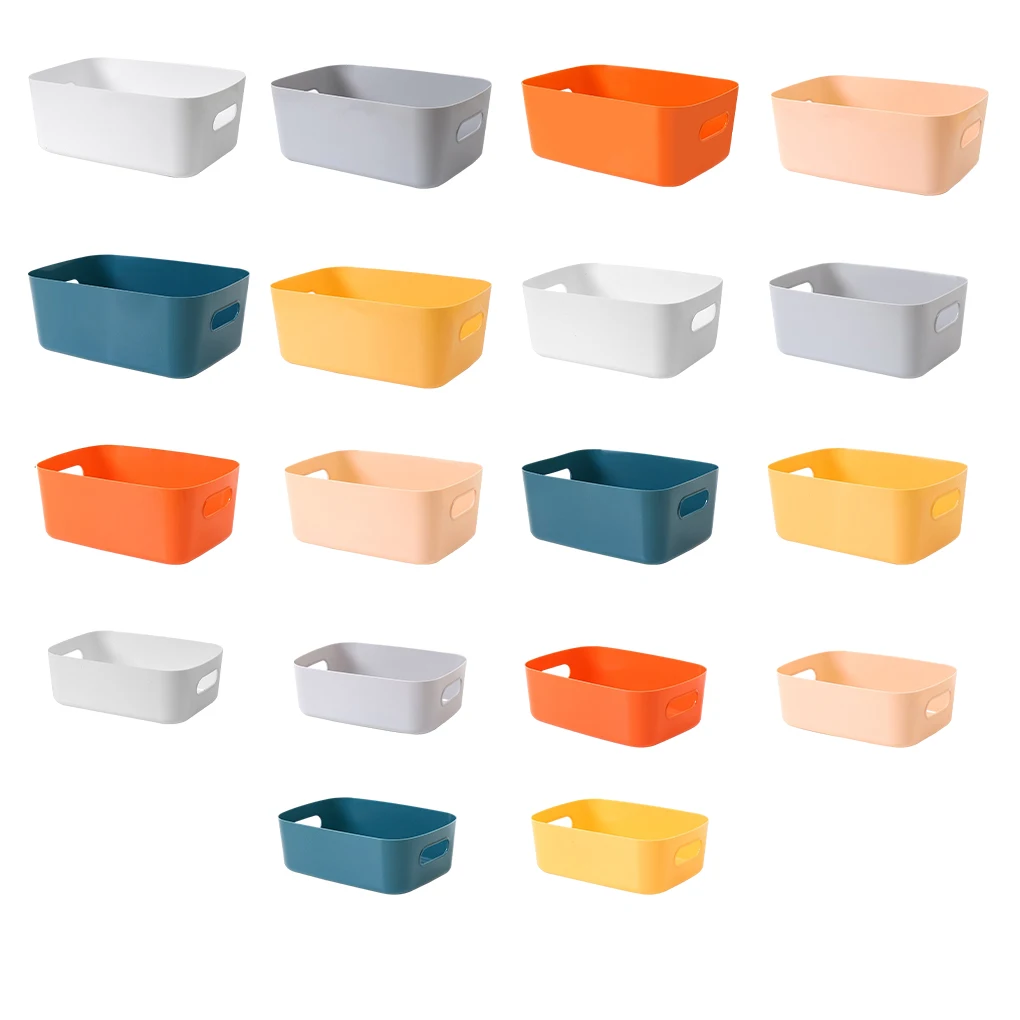 Plastic Storage Box- Essential Part Of Storage Space Rectangular Storage Box Desktop Storage Box Storage Lockers