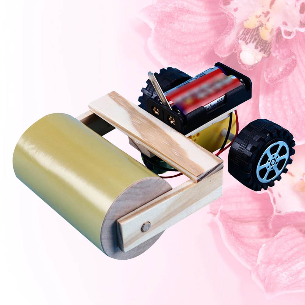 木製 DIY ローラーキット 教育用組み立てキット 子供用 学生用 科学実験 (なし) 手作りパズル STEM おもちゃ