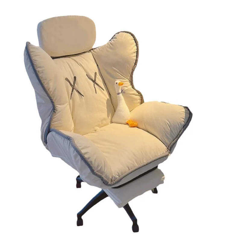 Computer chair household happy chair backrest sedentary lazy e-sports chair ins wind rental house room small sofa