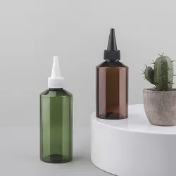 50-500ml Green/Brown Empty Bottles Portable Travel Liquid Container Refillable Bottles Lotion Cream Skin Care Tool