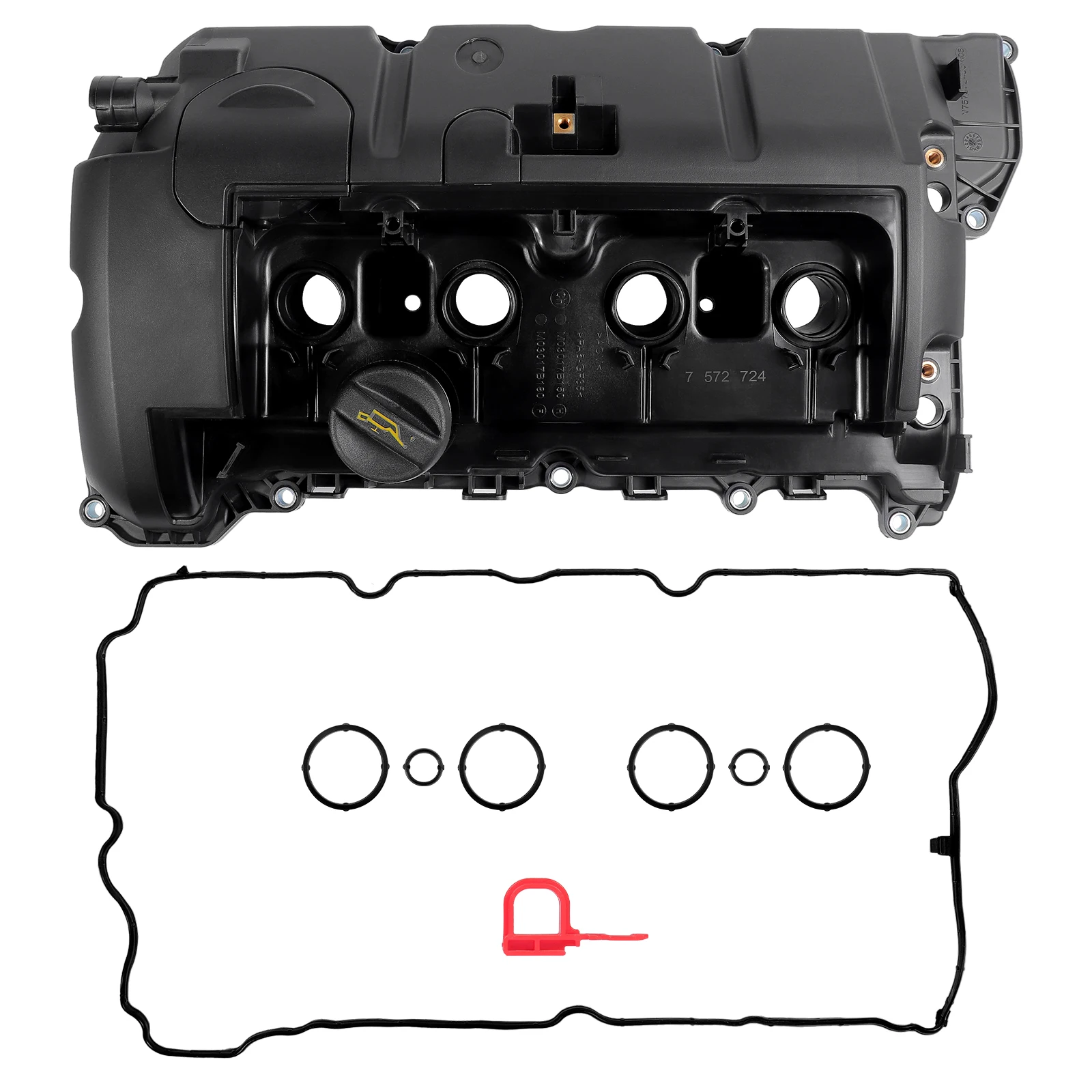 Engine Valve Cover OE 11127646554 0248Q5 11127553799 11127572724 11127567791 Cylinder Head Valve Cover For BMW Mini Car Engine