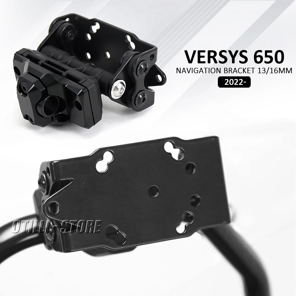 New Mobile Phone USB Navigation Bracket USB Charging Mount support For Kawasaki Versys 650 2022 2023 Versys650 VERSYS650