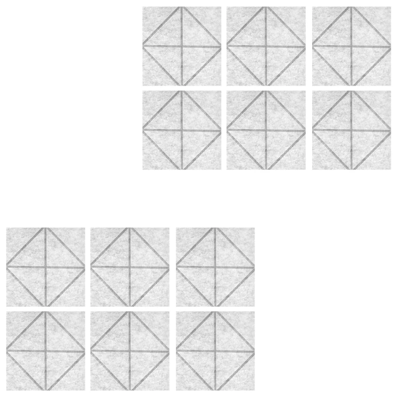 Paneles pared insonorizados, azulejos absorción acústica, textura poliéster para guarderías A0NC