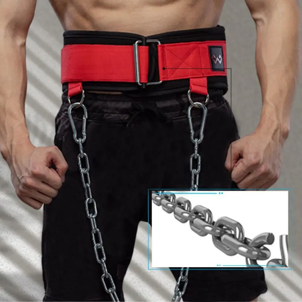 

Неопреновый поясной утяжеленный пояс, поясничная поддержка, правильная форма, силовой тренировочный пояс, крепление-цепочка, поддержка спины, пояс для тяжелой атлетики