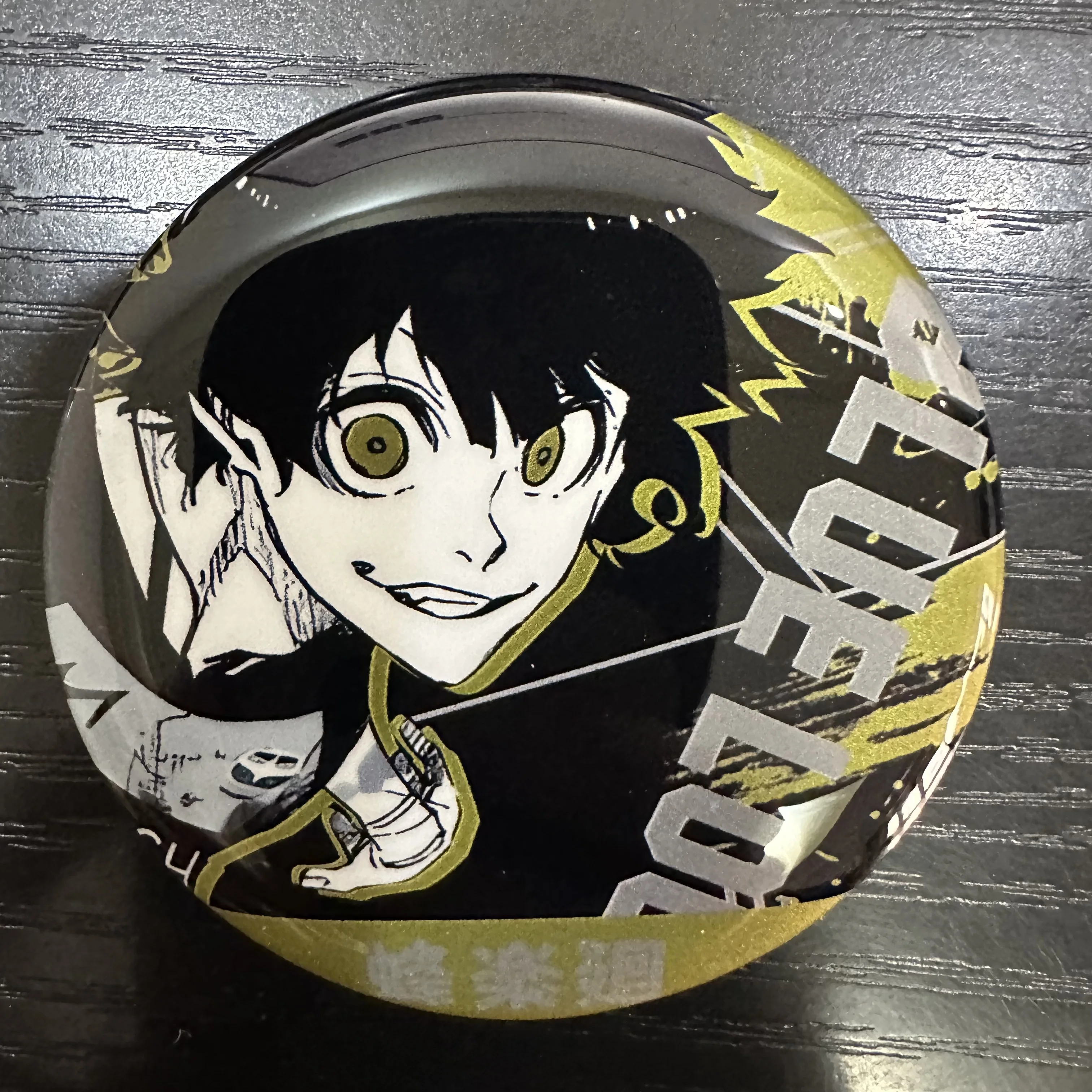 Japan Anime BLUE LOCK Figures Itoshi Sae Rin Itoshi Nagi Seishiro Cosplay Metal Badge Bag Pins Fans Christmas Brooch Gifts