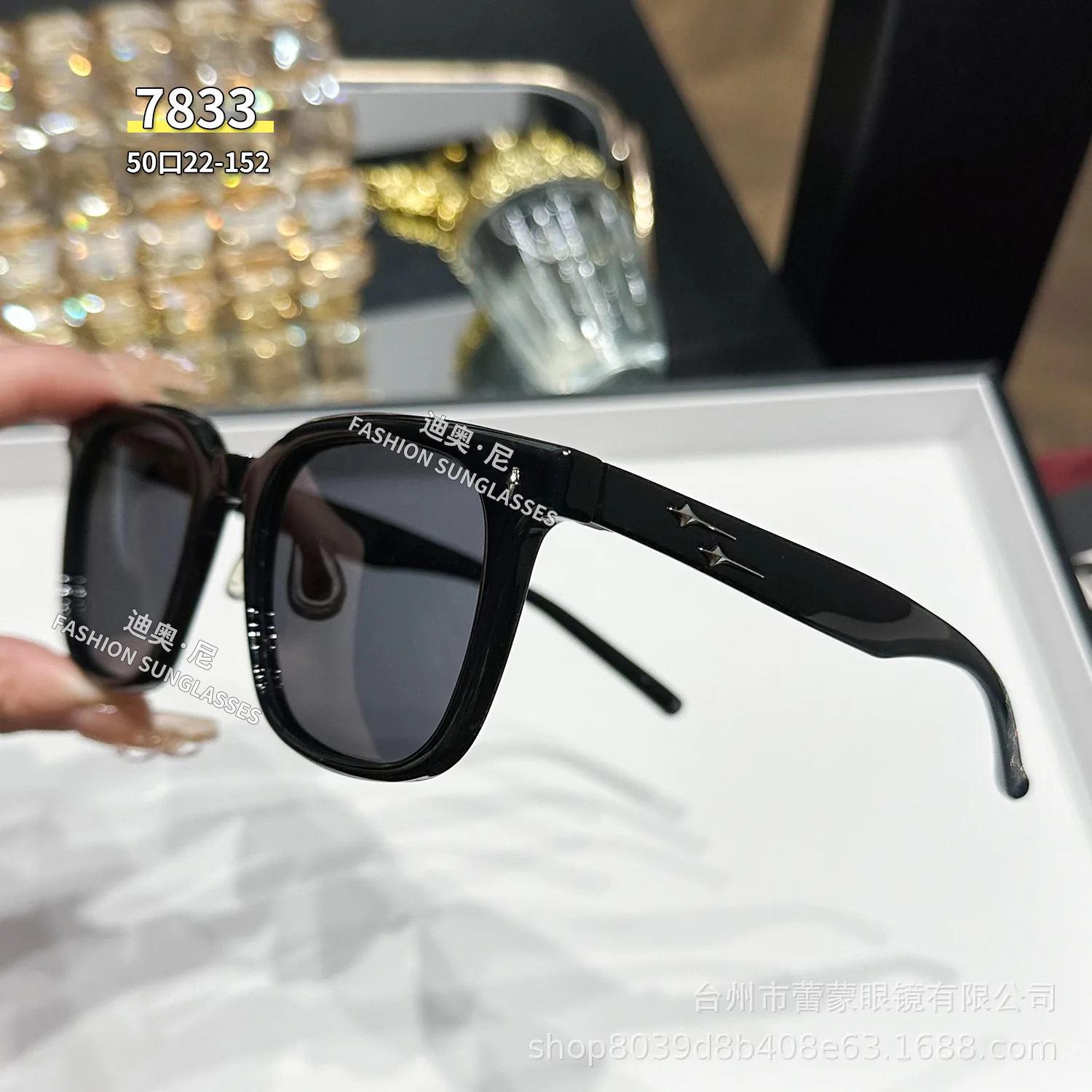 

2025 New Polarized Sunglasses Transparent Silicone Nose Pads Luxury Premium Glasses Hot Selling Versatile