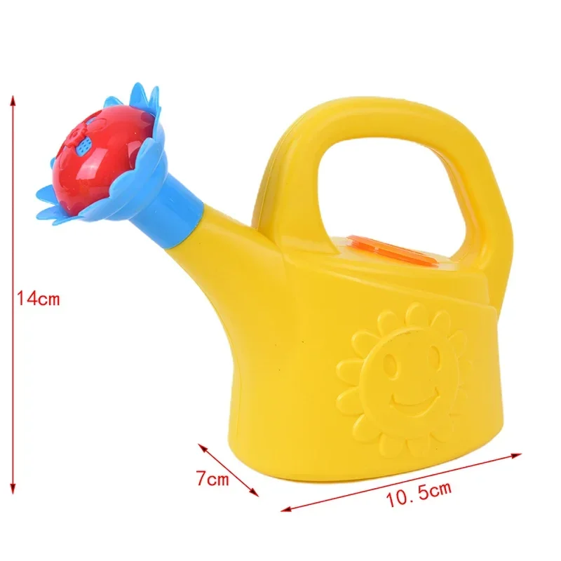 Cute Sprinkler Watering Can Cartoon Garden Kids Home Plastic Flowers Bottle Beach Spray Bath Toy Early Education Large Sand Toys