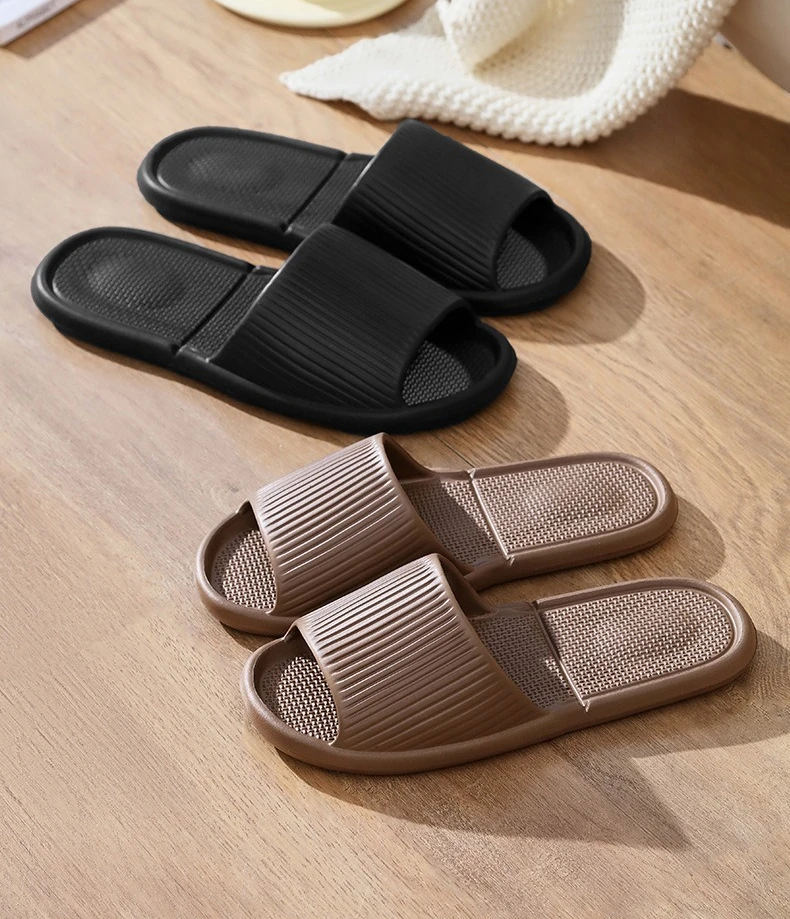 Faltbare Reise-Hausschuhe für Damen, Tragbare Reise-Slipper, Rutschfeste Strand-Sandalen, Herren-Geschäftsreise, Hotel, Duschgeeignete Pantoffeln – Detail 5