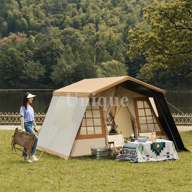 

Outdoor Camping Tent, Big Space, New, Two Bedroom, Ultra-Large, High Quality, Waterproof