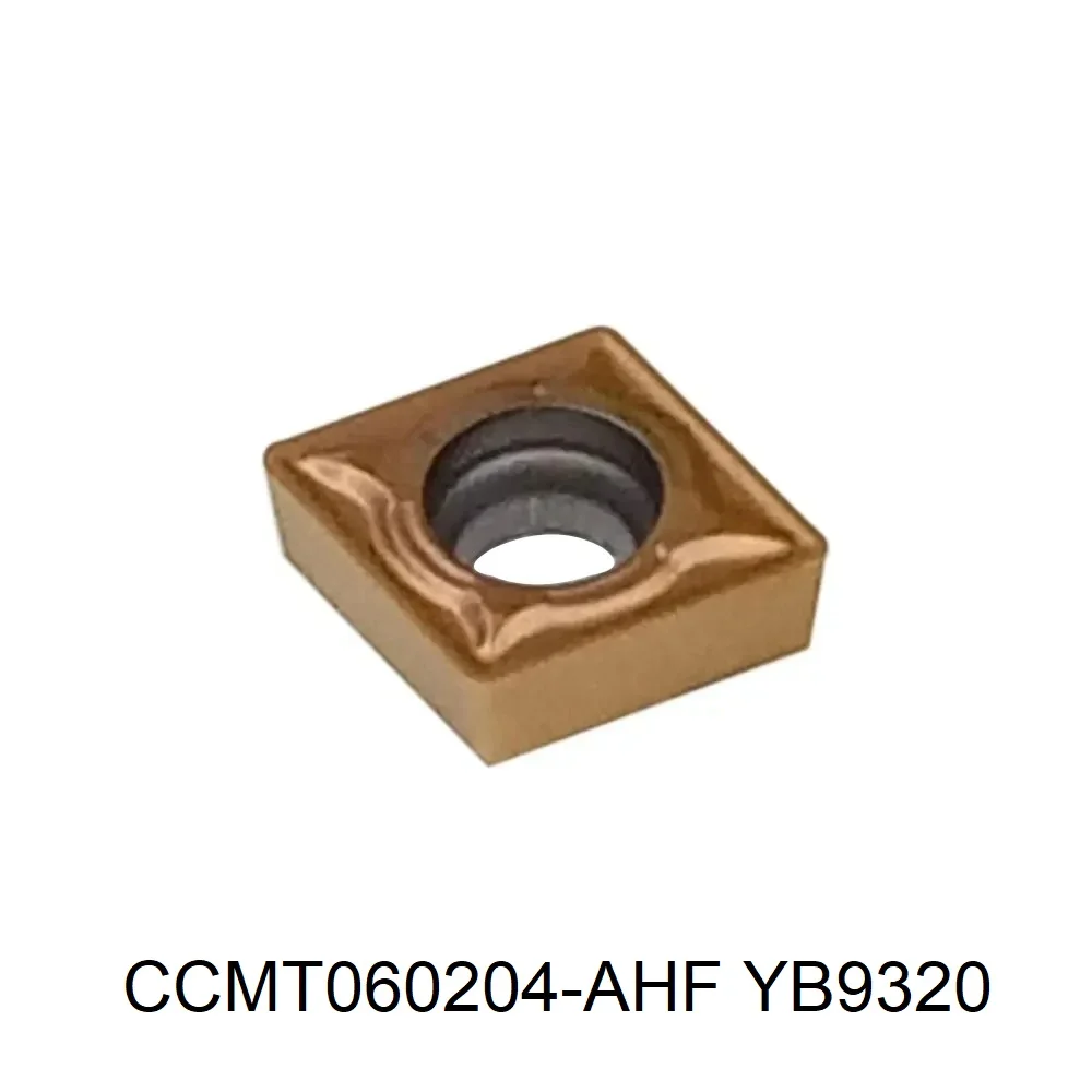 ZCC CNC Alloy Blade Turning Inserts YB9320 CCMT060204-AHF YB6315 Turning insert for machining steel and stainless steel CCMT