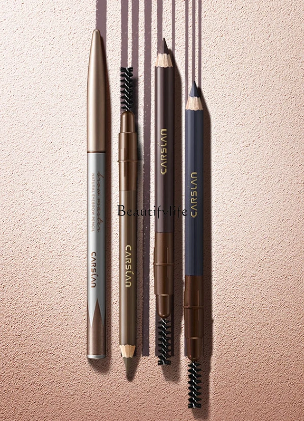 

Non-Decolorizing Anti-Sweat Smoke Gray Natural Three-Dimensional Special Eyebrow Pencil for Makeup Artists