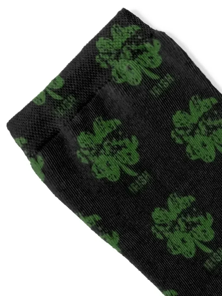 Irish Shamrock Distressed Socks cool sports and leisure Socks Women Men's