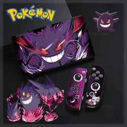 Pokemon Gengar custodia morbida in Silicone per Nintendo Switch OLED NS Controller di gioco custodia protettiva custodia protettiva per cartoni animati