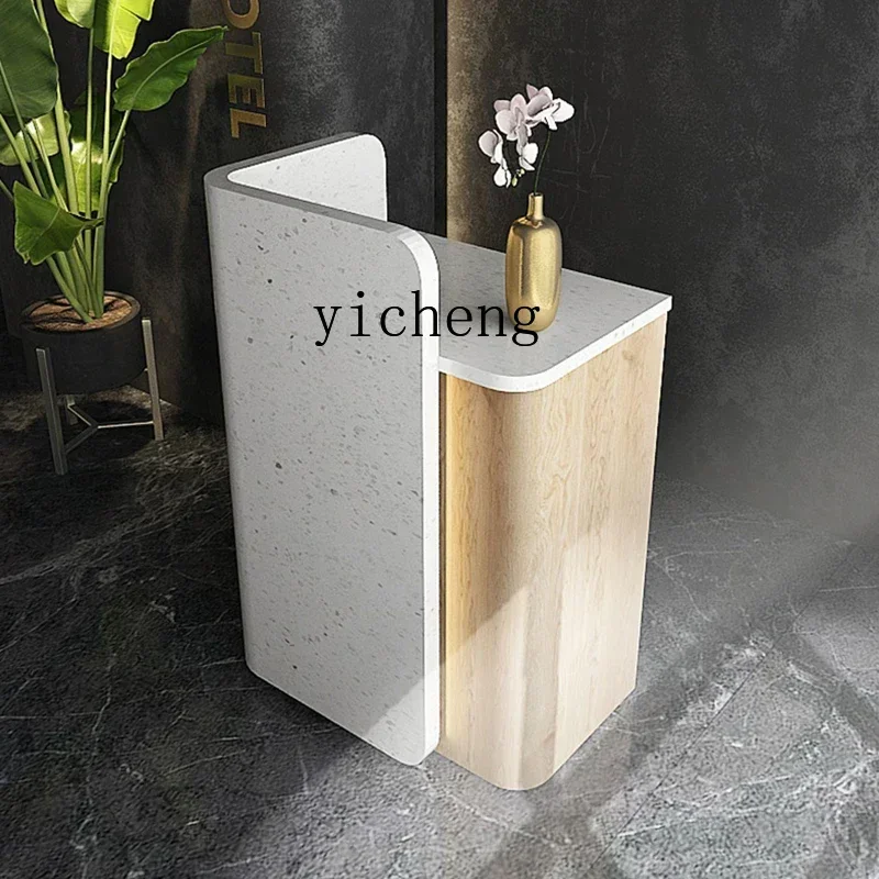 

X5-19 Clothing store checkout page Movable welcome desk Restaurant Small reception desk