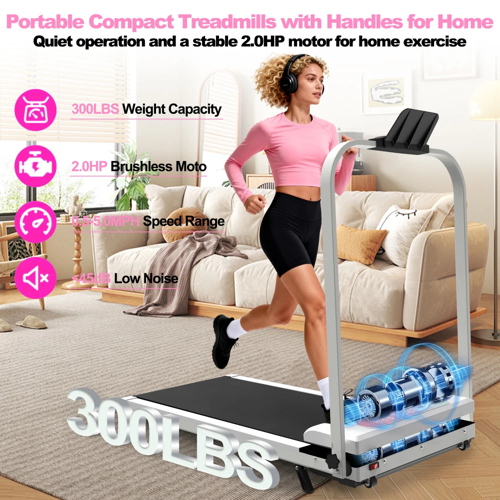 Home Office Ye - Tapis de course pliable Ye avec