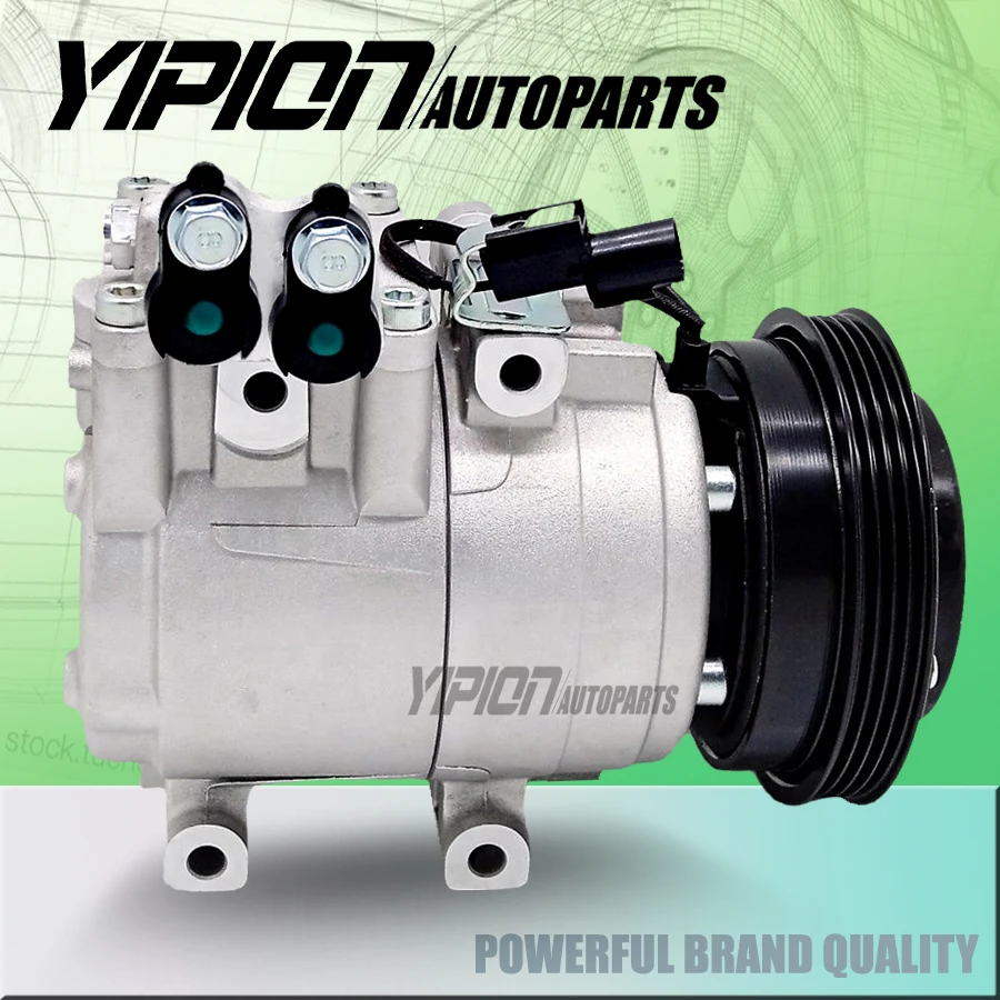 For Hyundai GETZ ELANTRA TUCSON COUPE Auto AC Compressor 4PK HS15 97701-1C250 977011C250  9770125000  97701-25000