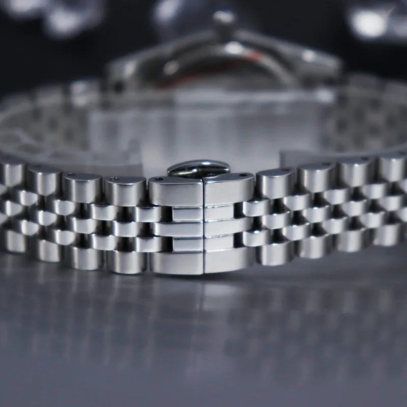 Oceantina Qaurtz Wristwatches Luxury Brand Women's Watches Godinniki Date Window Water Resistant 5 Links Bracelet OT97